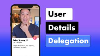 User Details Delegation